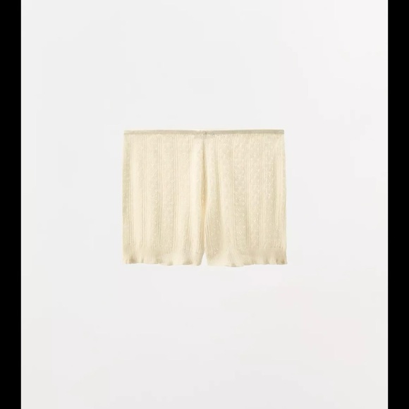 NWT ZARA POINTELLE BOXER SHORTS - Picture 4 of 5